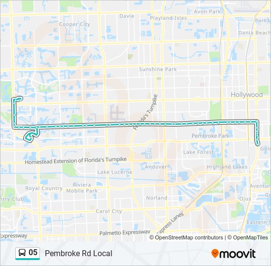 05 Bus Line Map