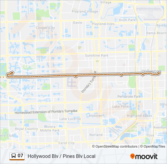 07 Bus Line Map