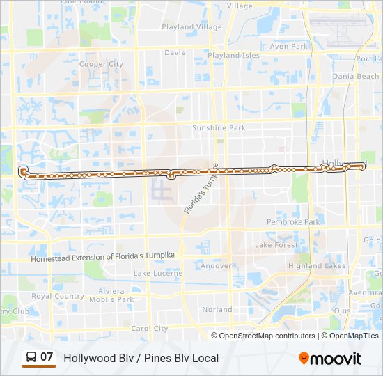 07 Bus Line Map