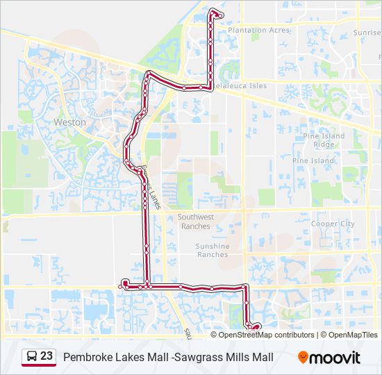 How to get to Sawgrass Mills in Plantation by Bus?