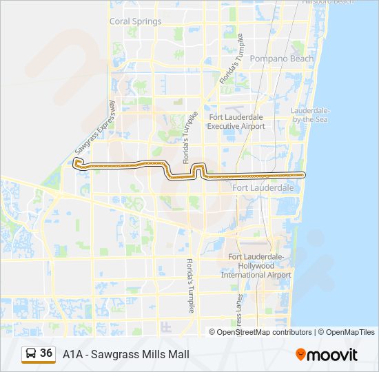 Sawgrass Mills Mall Bus Stop - Sawgrass Mills - Sunrise, FL