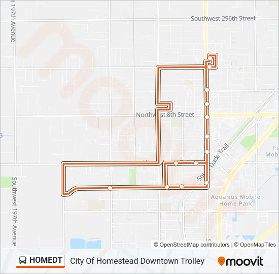 HOMEDT Bus Line Map