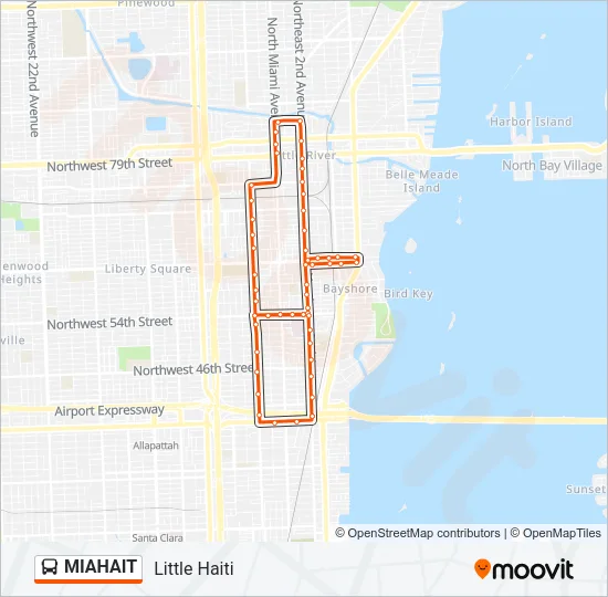 MIAHAIT Bus Line Map