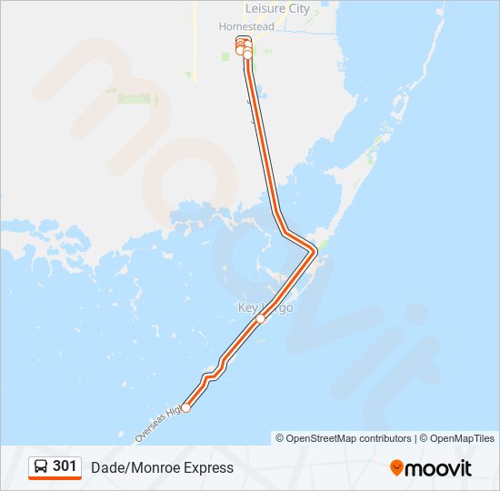301 Route Schedules Stops Maps 301 Tavernier Updated 7723170