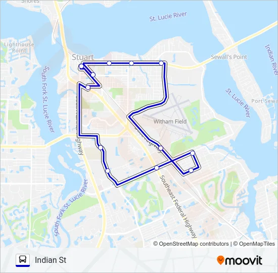 3 Bus Line Map