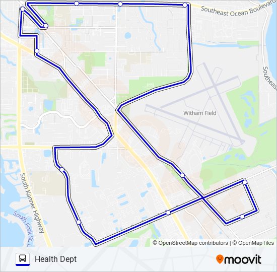 Mapa de 3 de autobús