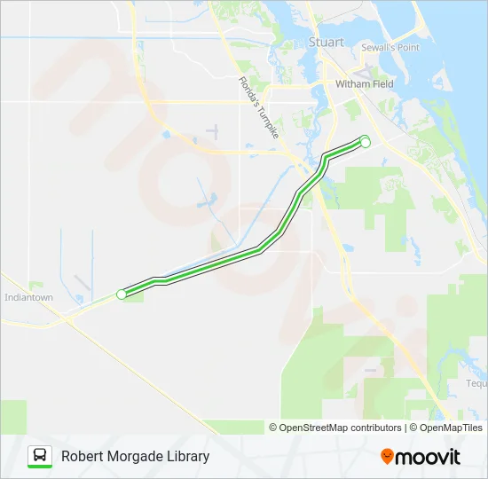 2 Bus Line Map