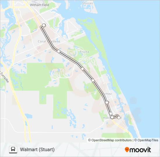 4 Bus Line Map