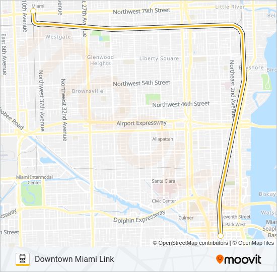 TRI-RAIL train Line Map