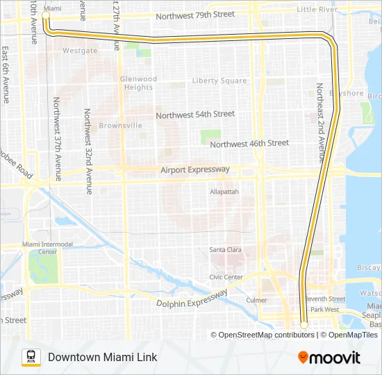 TRI-RAIL Train Line Map