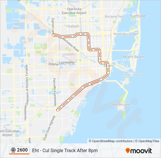 2600  Line Map