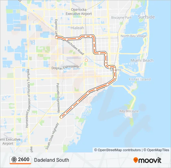 2600  Line Map