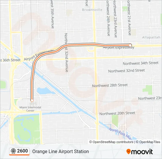 2600  Line Map