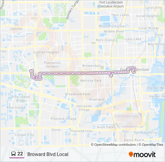 22  Line Map