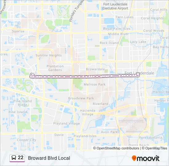22  Line Map