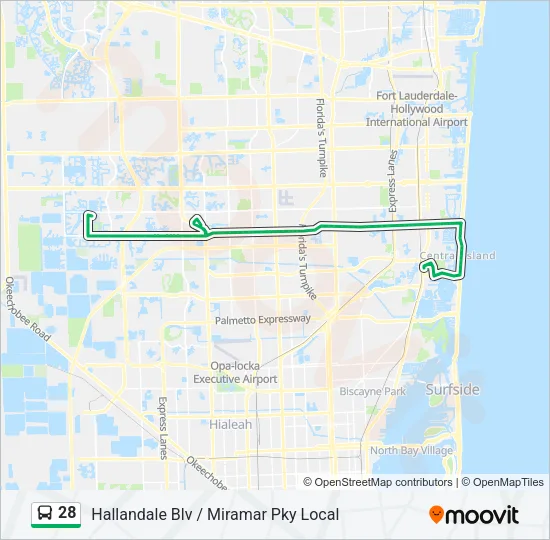28  Line Map