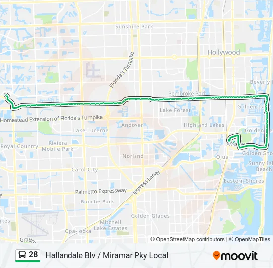 28  Line Map