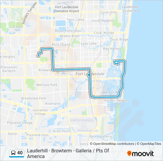40  Line Map