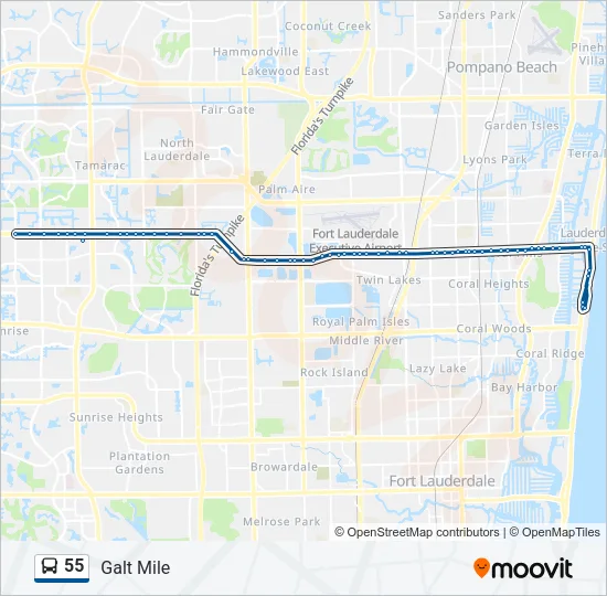 55  Line Map