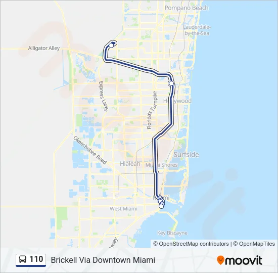 110  Line Map