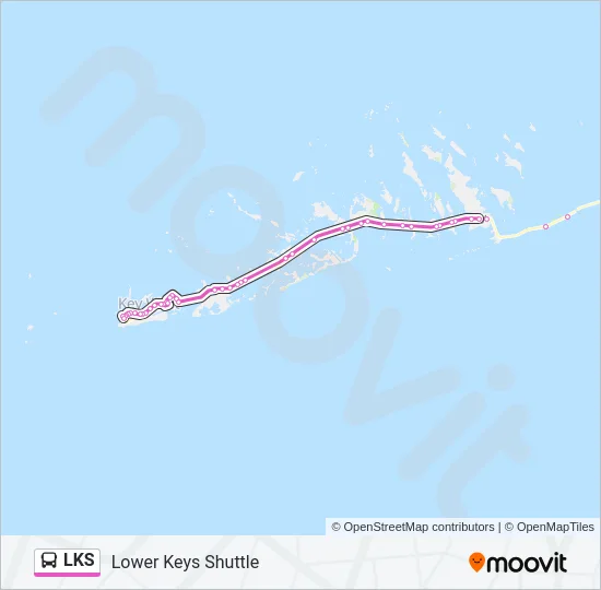 LKS Bus Line Map