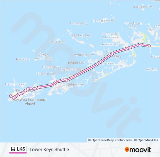 LKS Bus Line Map