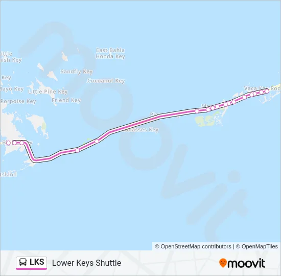 LKS Bus Line Map