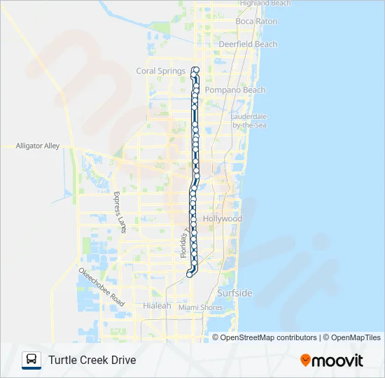 441-BREEZE Bus Line Map