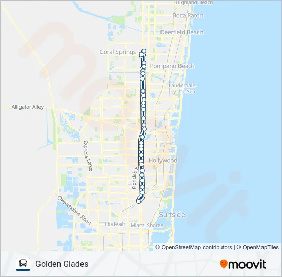 441-BREEZE Bus Line Map