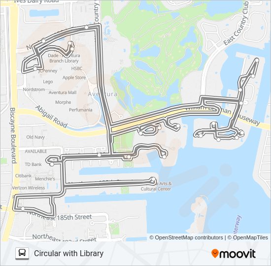 SILVER EXPRESS ROUTE Bus Line Map