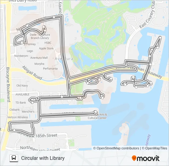 SILVER EXPRESS ROUTE Bus Line Map