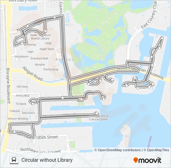 SILVER EXPRESS ROUTE Bus Line Map
