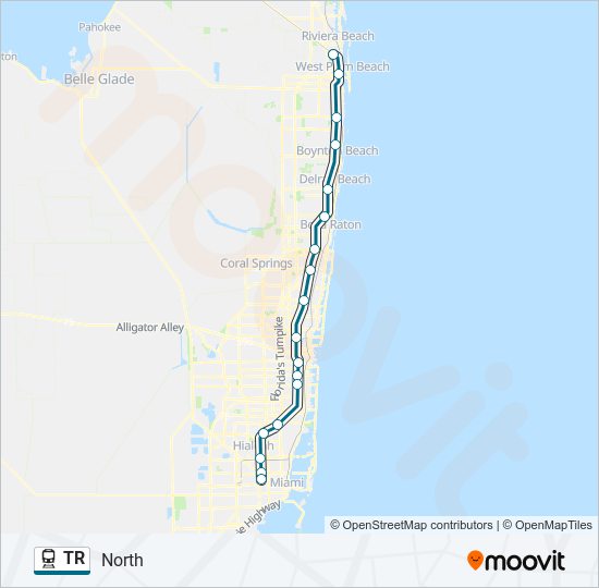 tr Route: Schedules, Stops & Maps - North (Updated)