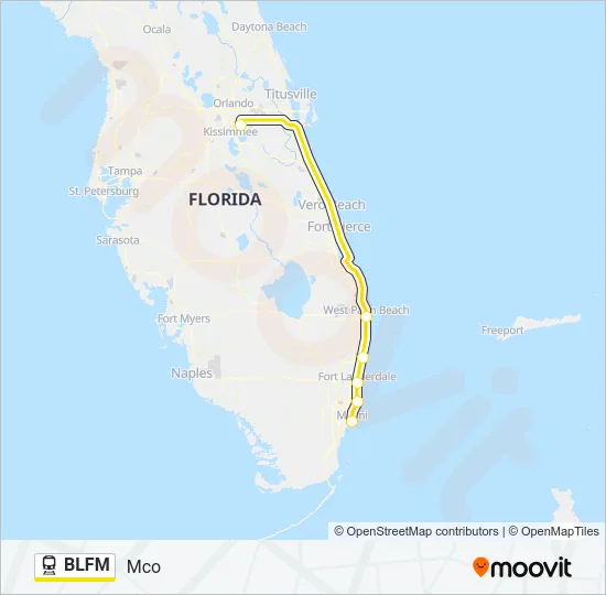 BLFM Train Line Map