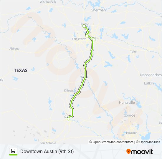 FLIXBUS 2230 bus Line Map