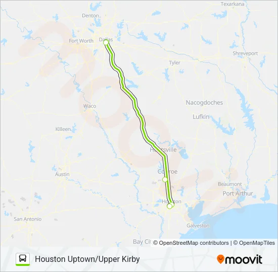 FLIXBUS 2240 Bus Line Map
