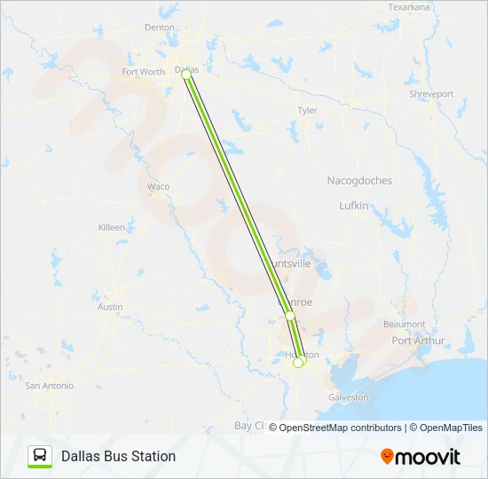 FLIXBUS 2240 Bus Line Map