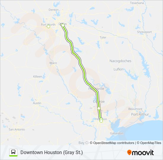 flixbus 2240 Route Schedules Stops Maps Downtown Houston