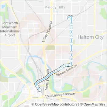 11 Bus Line Map