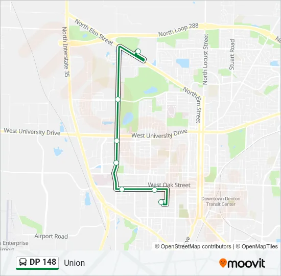 DP 148 Bus Line Map