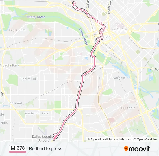 378 Bus Line Map