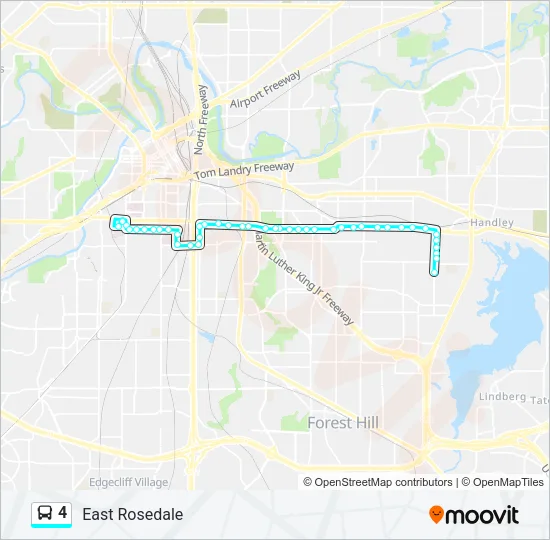 4 Bus Line Map