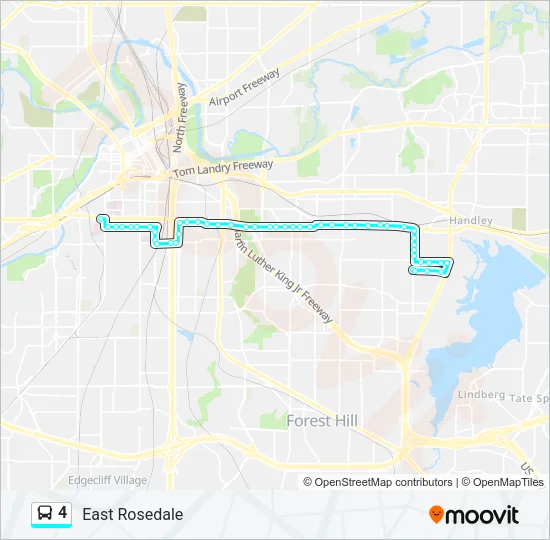 4 Bus Line Map