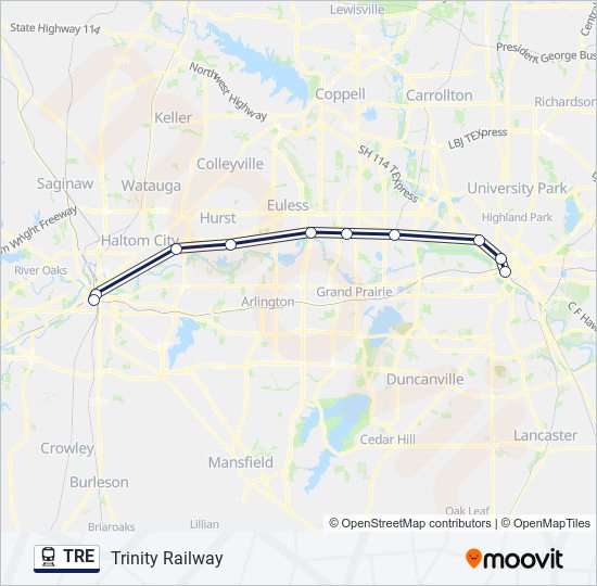 tre Route Schedules, Stops & Maps Westbound (Updated)