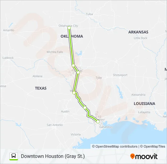 FLIXBUS 2242 Bus Line Map