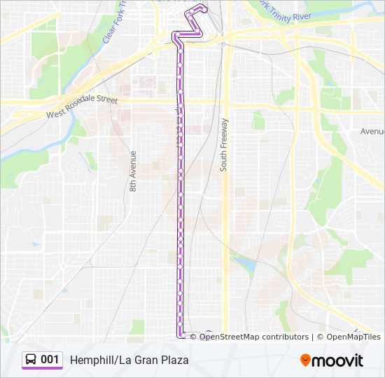 La Gran Plaza Map 001 Route: Schedules, Stops & Maps - Hemphill/La Gran Plaza (Updated)