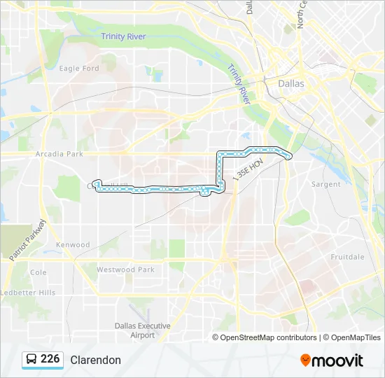 226 Bus Line Map