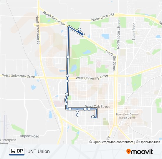 DP Bus Line Map