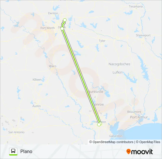 FLIXBUS 2240 Bus Line Map