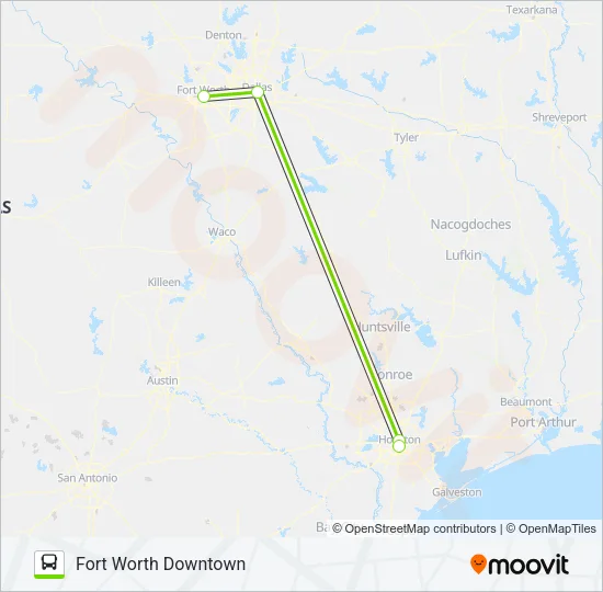 FLIXBUS 2240 Bus Line Map